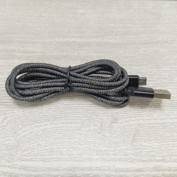 漁絲編織Micro USB數(shù)據(jù)線，USB Type-A數(shù)據(jù)線