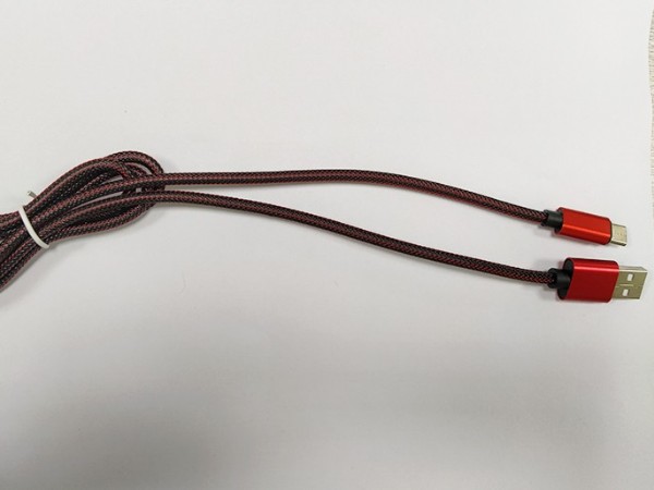聯(lián)鑫德誠(chéng)2A漁網(wǎng)編織USB Type-A to USB Type-C數(shù)據(jù)線定制